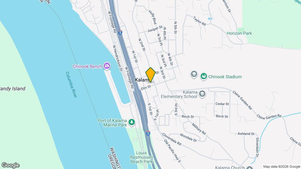 156 Elm St Map and Location Details