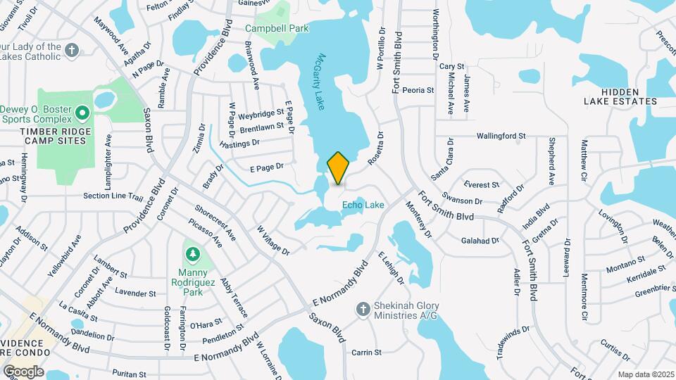 968 Rosetta Ct Map and Location Details