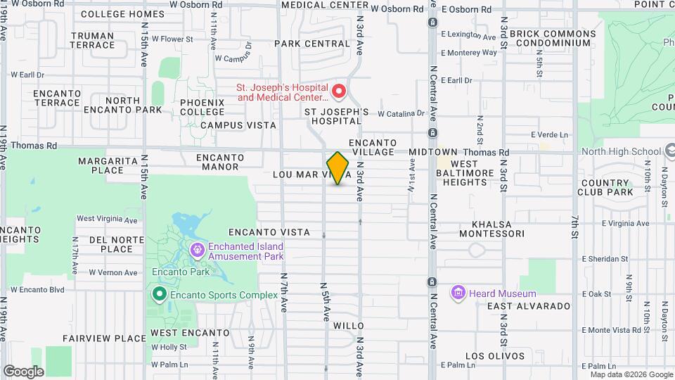 331 W Windsor Ave Map and Location Details