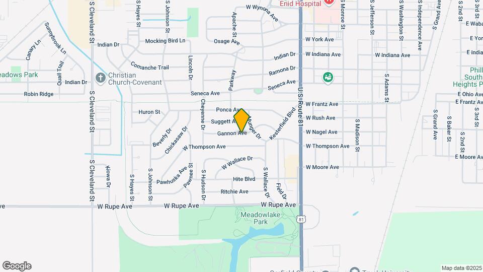 1313 Gannon Ave Map and Location Details
