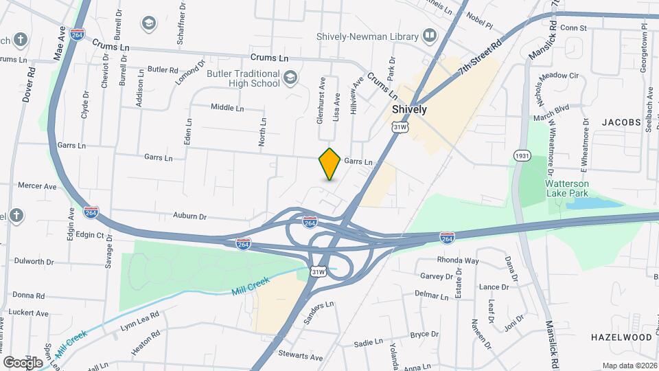 1901 Neville Dr, Unit 2 Mapa y Detalles de la Ubicación