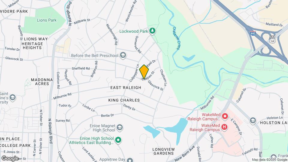 1016 Caspan St Map and Location Details