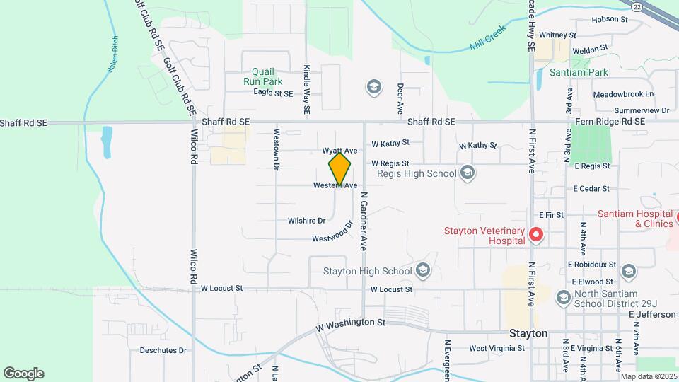 1240 Western Ave Map and Location Details