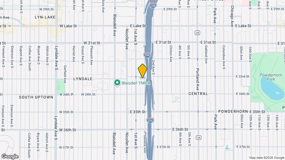 3308 Stevens Ave, Unit Unit 2 Map and Location Details