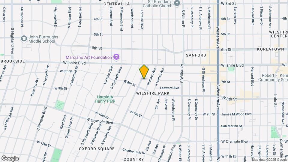 730 Crenshaw Blvd Map and Location Details