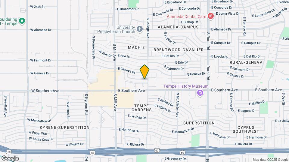 233 E Huntington Dr Map and Location Details