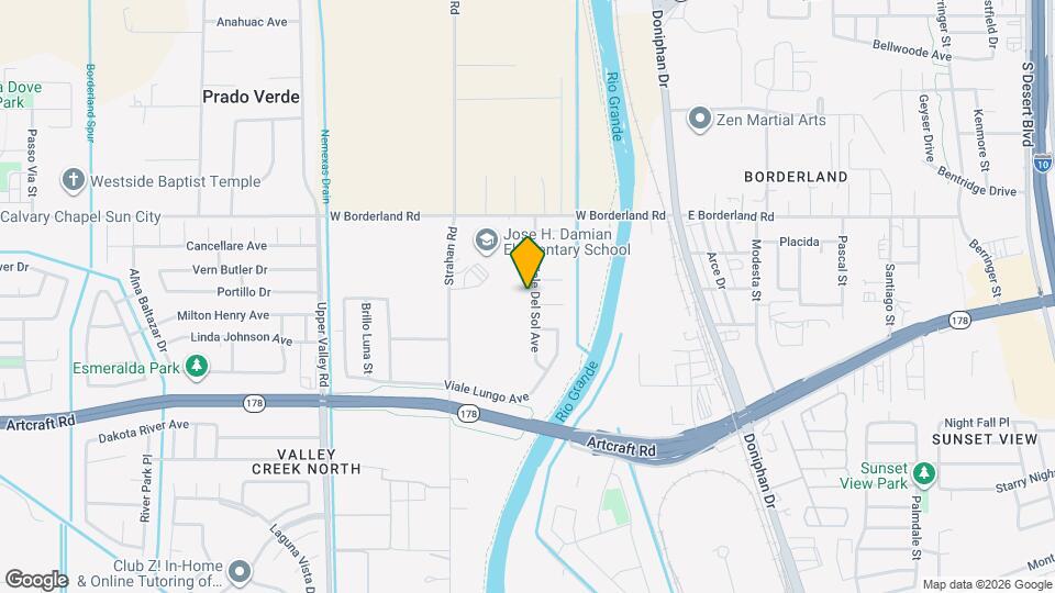 6263 Viale Del Sol Ave Map and Location Details