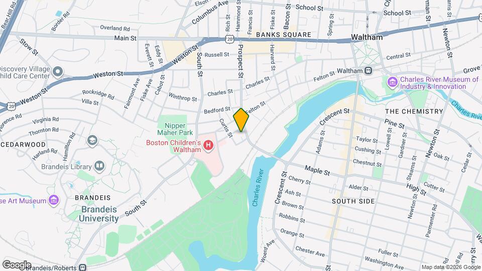 3 Bellevue St Map and Location Details