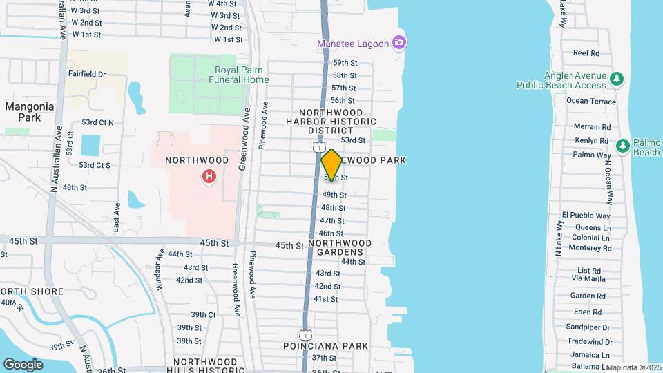 515 49th St Map and Location Details