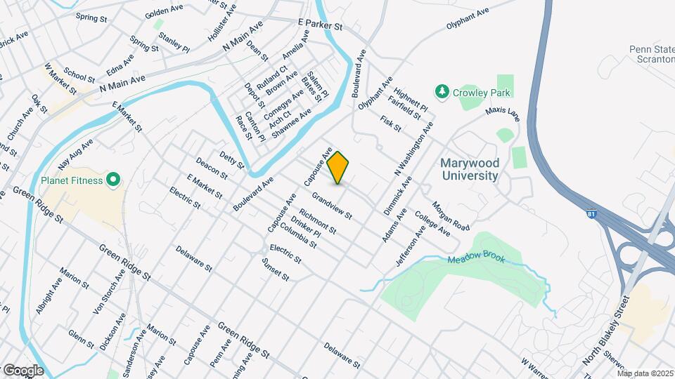 944 Woodlawn St Map and Location Details