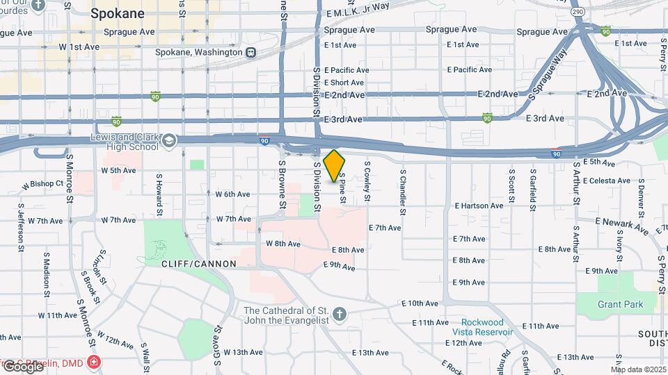 City Center Rentals Map and Location Details