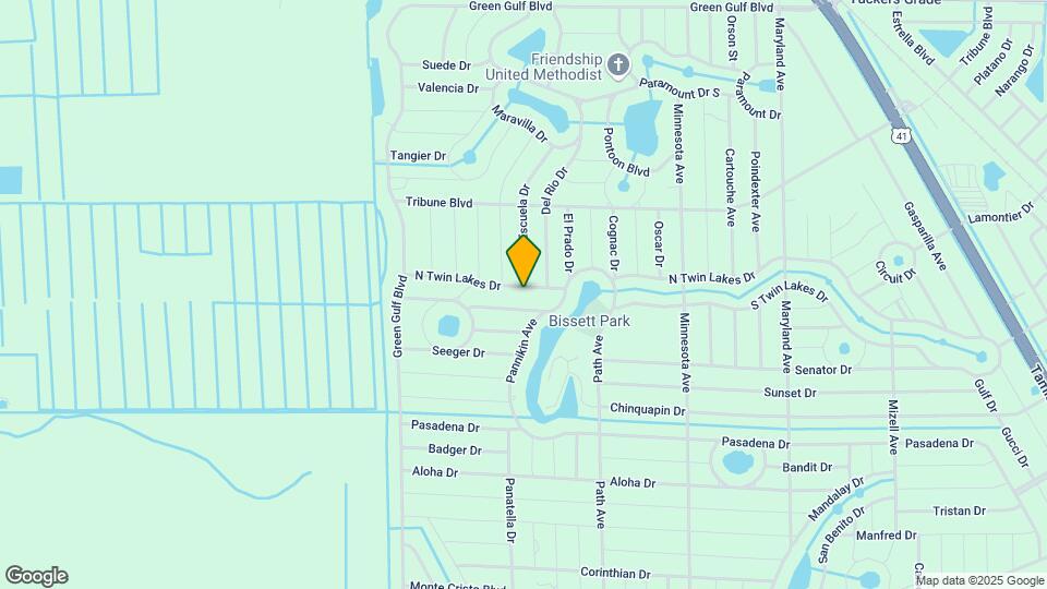 27189 N Twin Lakes Dr Map and Location Details