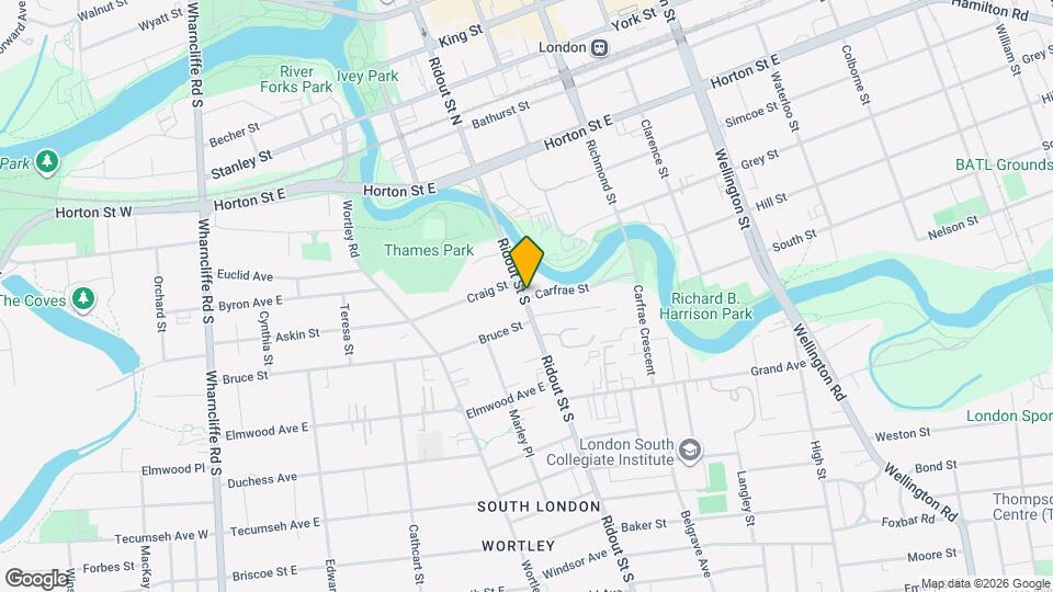 50 Ridout St S, Unit 35 Map and Location Details