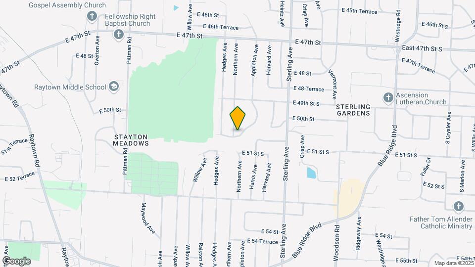 4934 Appleton Ave Map and Location Details