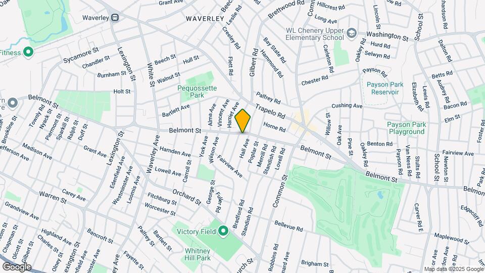 666 Belmont St, Unit 2 Map and Location Details