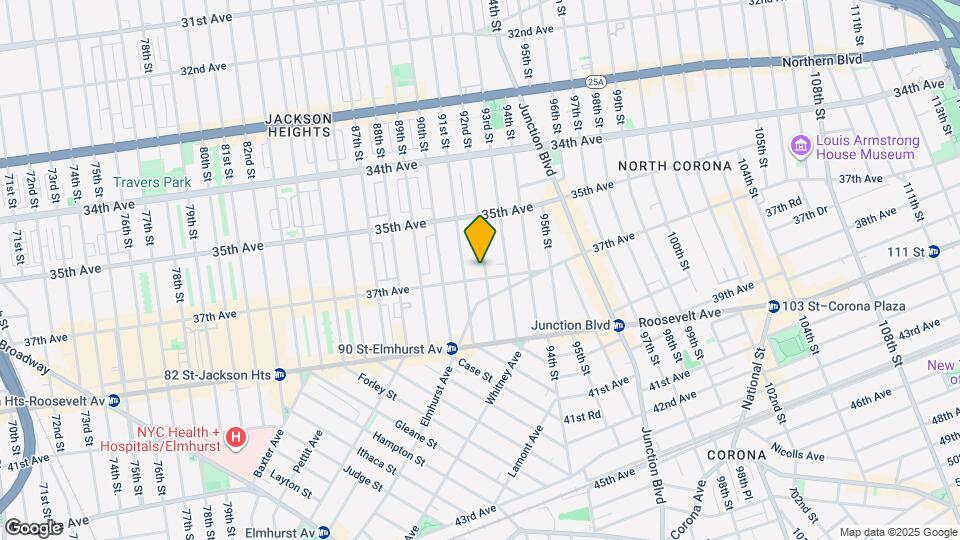 3550 92nd St Map and Location Details
