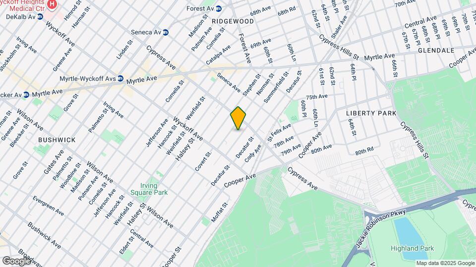 16-59 Summerfield St Map and Location Details