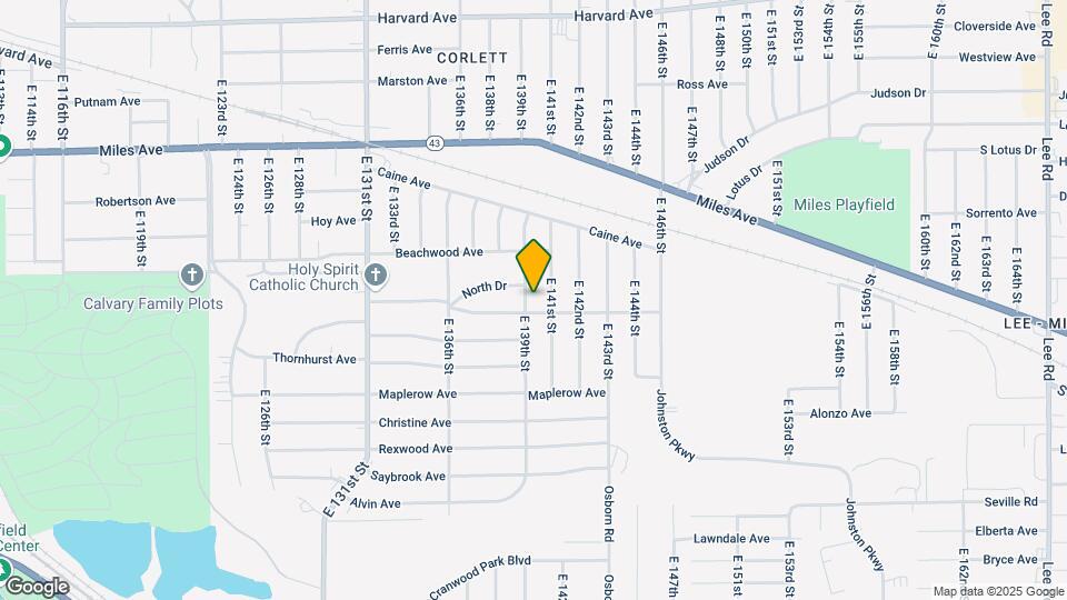 4367 E 139th St Map and Location Details