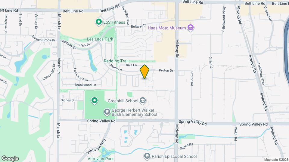 4097 Oberlin Way Map and Location Details