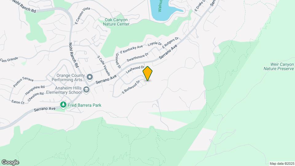 1091 S Burlwood Dr Mapa y Detalles de la Ubicación