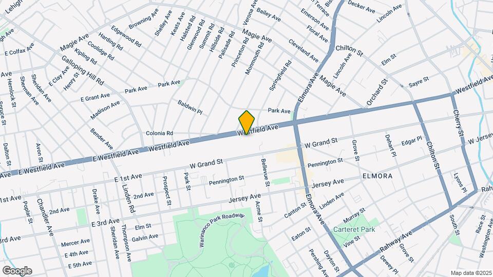 720 Westfield Ave Mapa y Detalles de la Ubicación