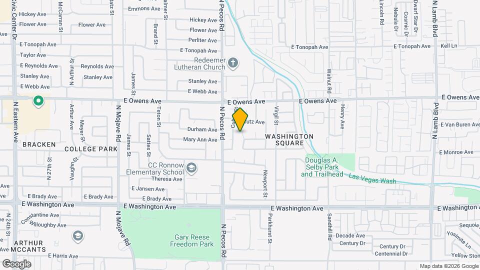 1424 Patriot St Map and Location Details