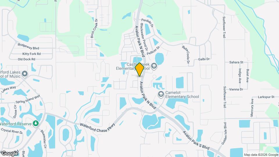 1175 Flowing Tide Dr Map and Location Details