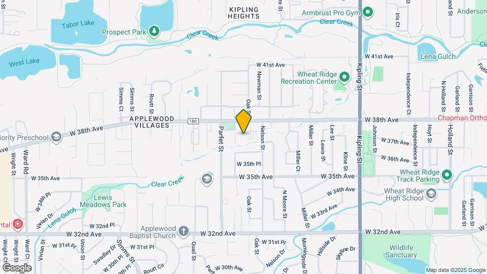 3747 Oak St Map and Location Details