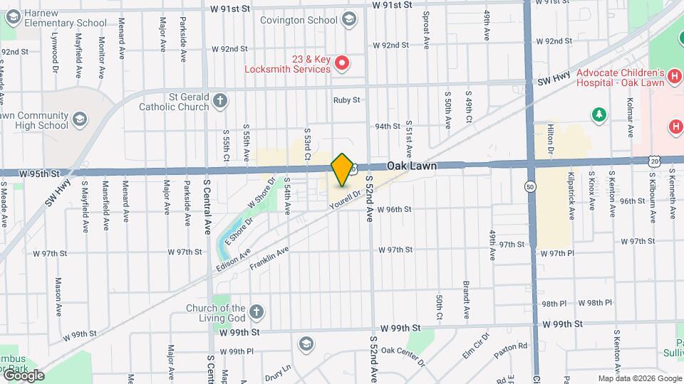 9530 Cook Ave Map and Location Details