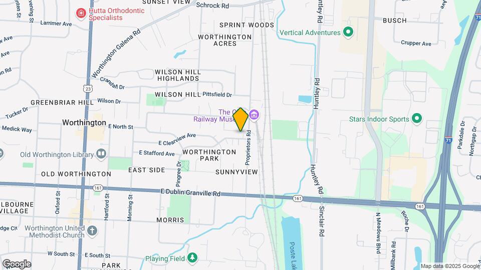 500 E Stafford Ave Map and Location Details