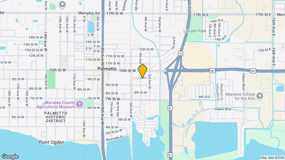 321 9th St Dr W Map and Location Details