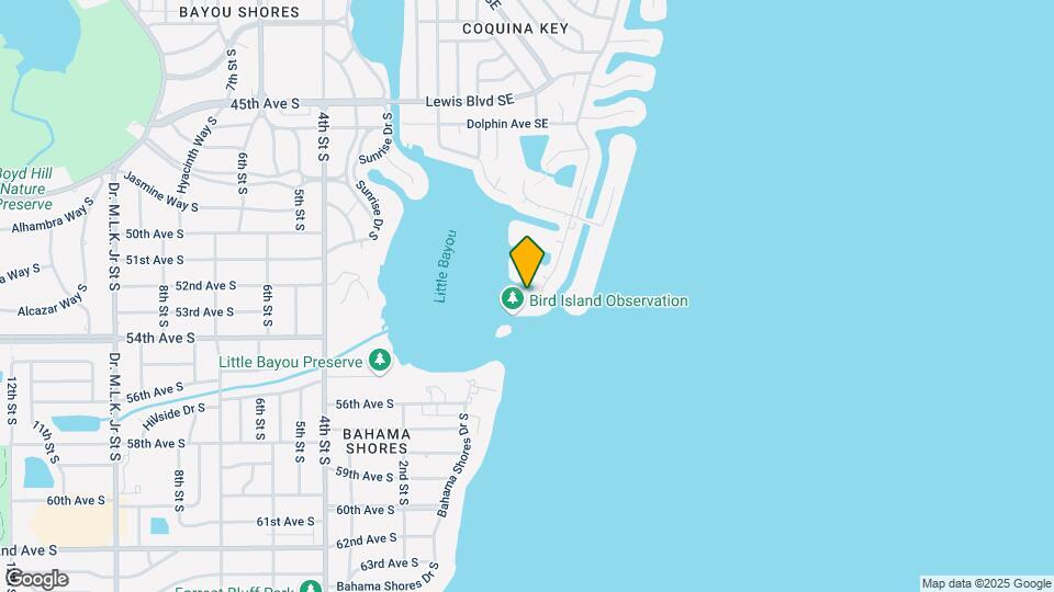 5231 Beach Dr SE Mapa y Detalles de la Ubicación