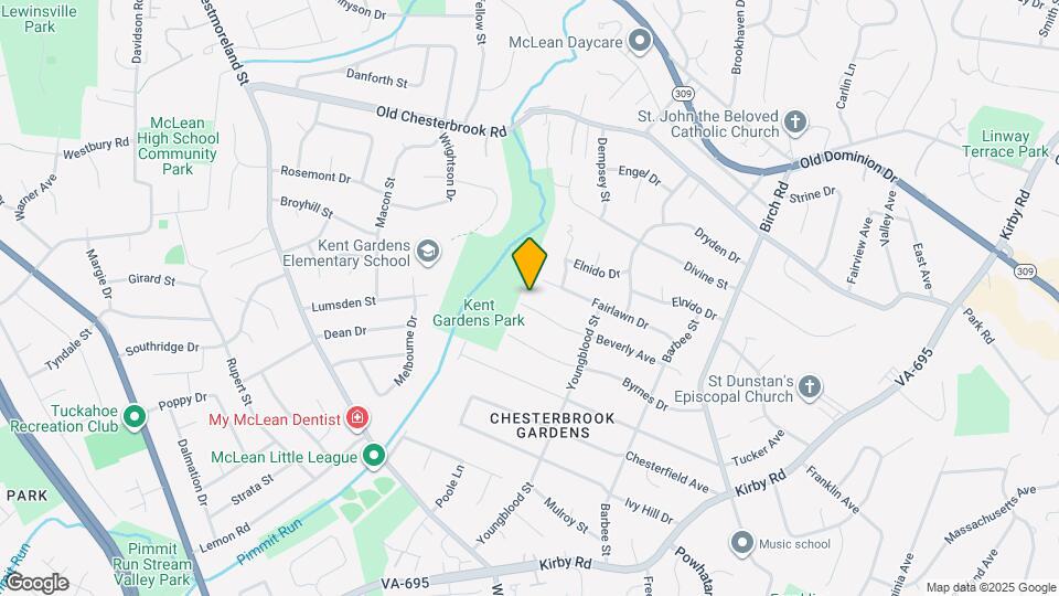 6616 Beverly Ave Map and Location Details