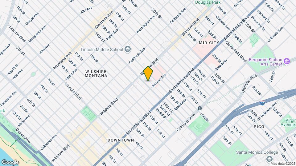 1239 14th St Mapa y Detalles de la Ubicación