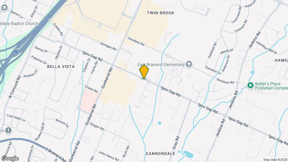 7474 Igou Gap Rd Mapa y Detalles de la Ubicación