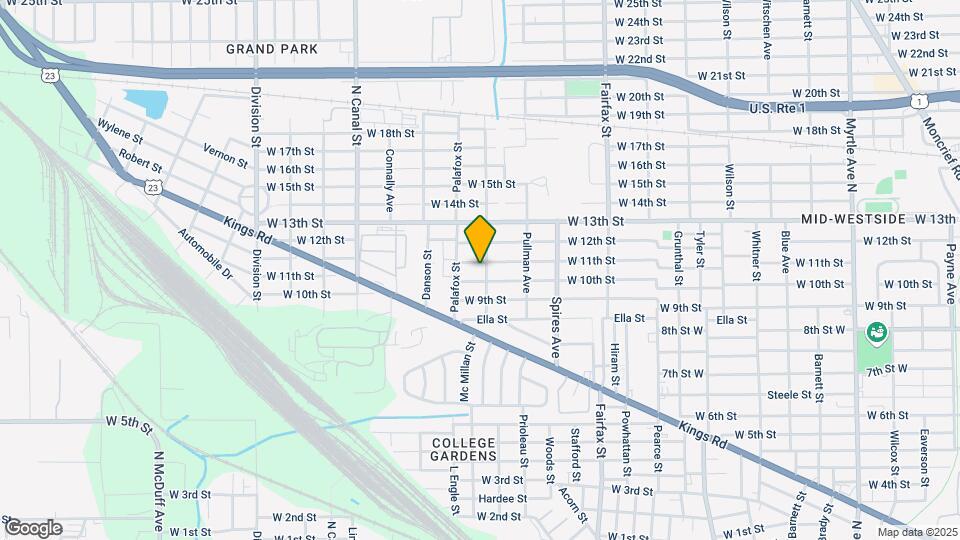 2016 Mc Millan St Map and Location Details