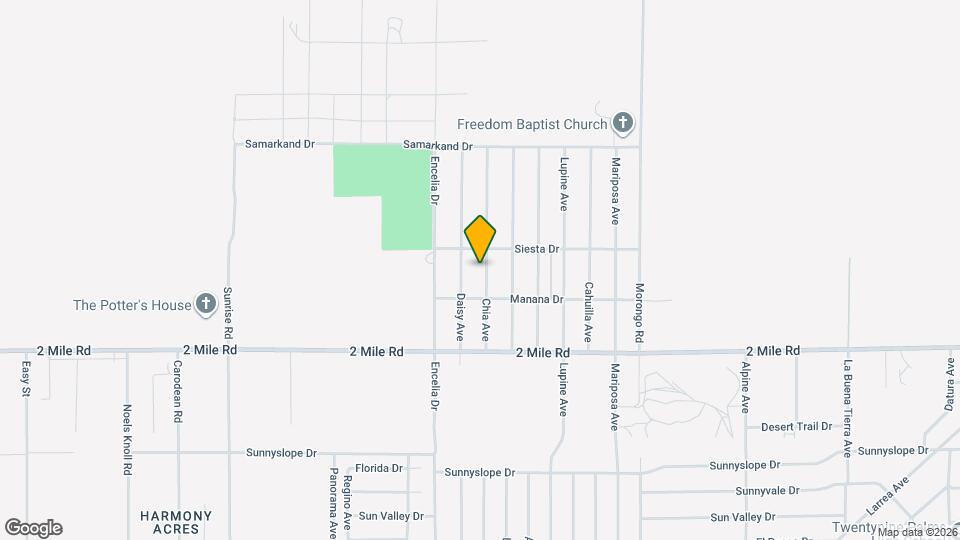 5536 Chia Ave Map and Location Details