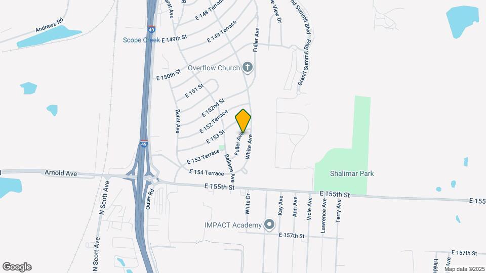 15315 Fuller Ave Map and Location Details