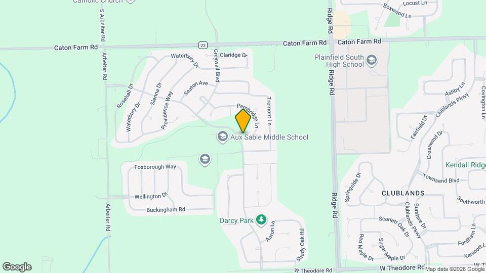 2015 Pembridge Ln Map and Location Details
