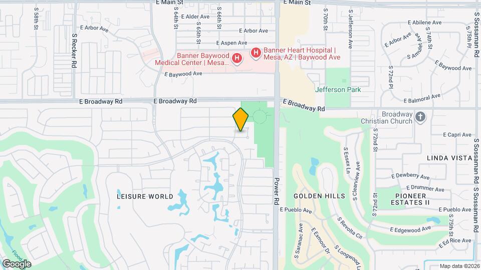 932 Leisure World Map and Location Details