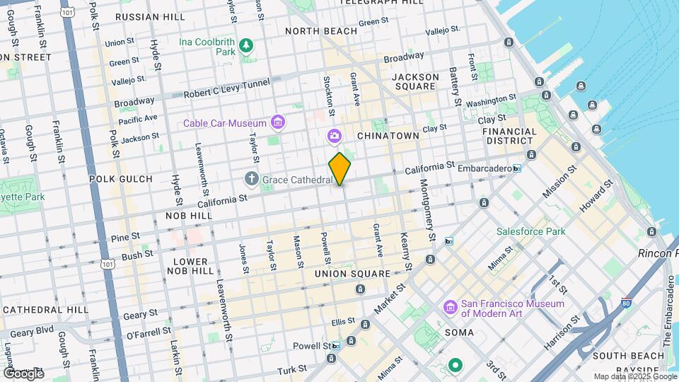 645 Stockton Street Mapa y Detalles de la Ubicación