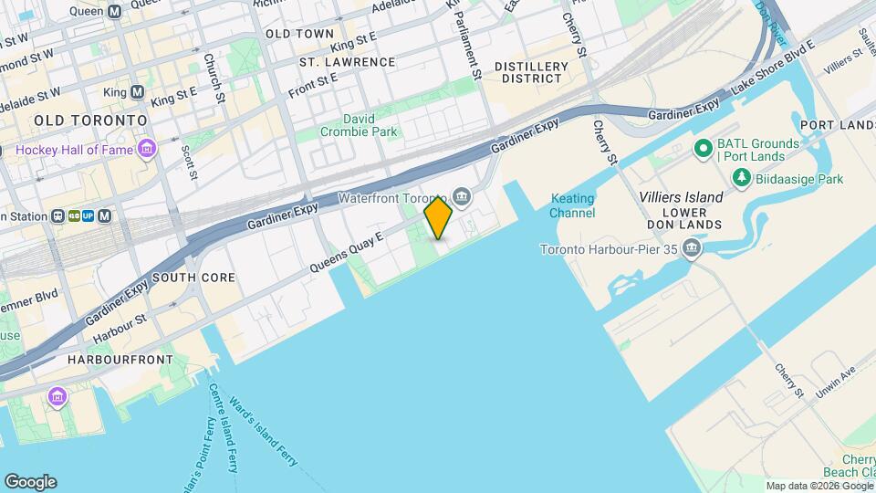 55 Merchants' Wharf, Unit 331 Map and Location Details