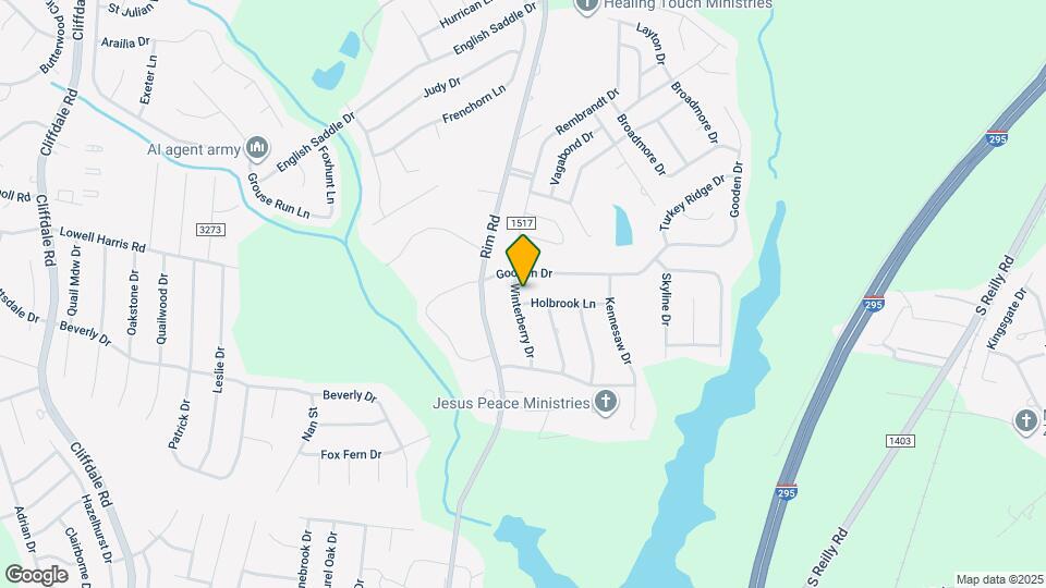 9598 Holbrook Ln Map and Location Details