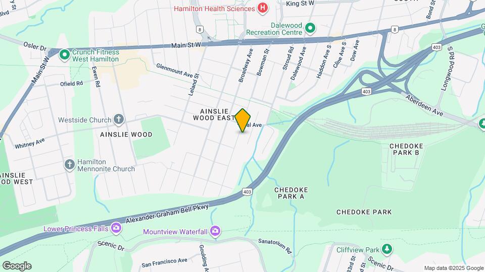 207 Bowman St Map and Location Details