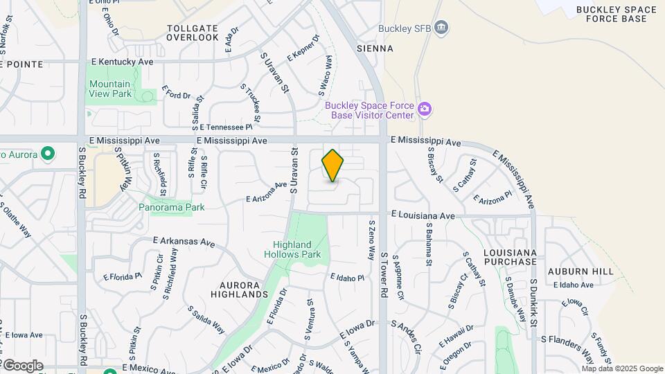 18273 E Arizona Ave Map and Location Details