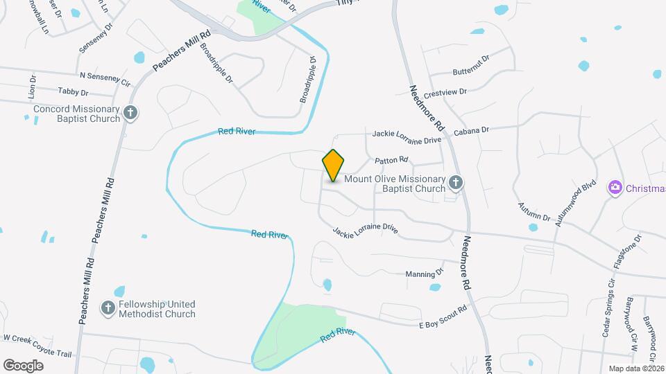 1151 Charles Thomas Dr Map and Location Details