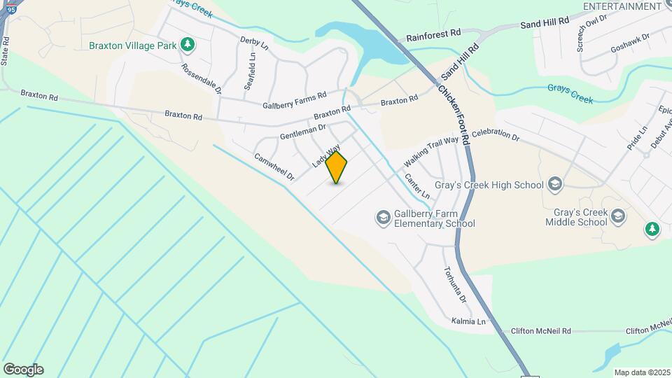 5934 Lillytrotter Dr Map and Location Details