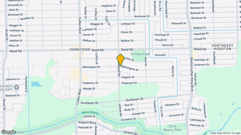 5010 Wilmington St Map and Location Details