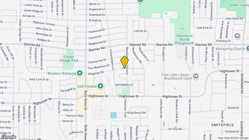 6828 Ridgetop Rd Map and Location Details