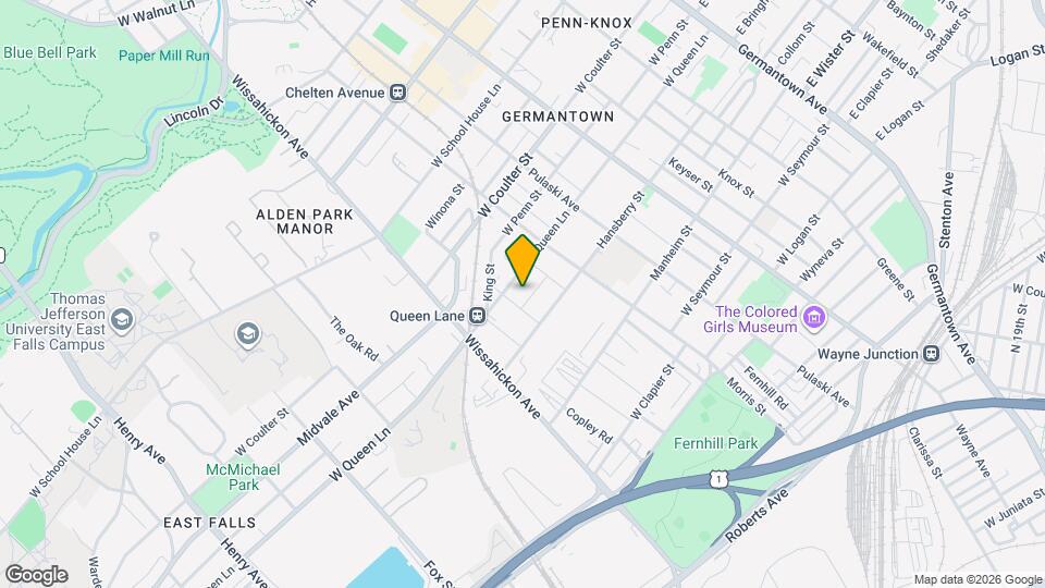 451 W Bringhurst St Map and Location Details
